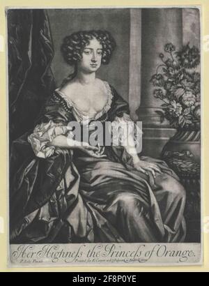 Maria II., Queen of England as a young mined princess of Orania 