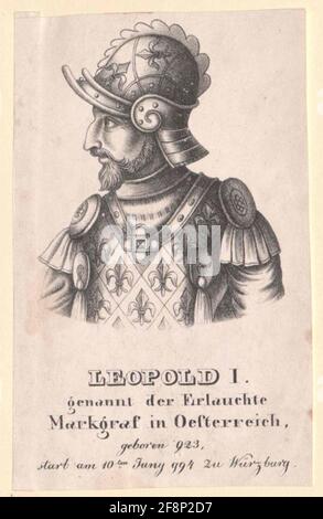 Leopold V., the virtuous Duke of Austria. Stock Photo