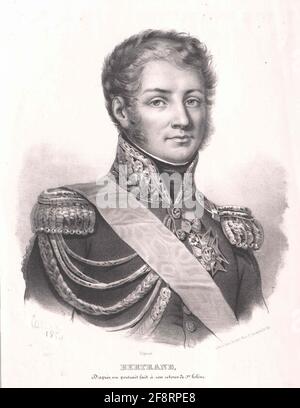 Bertrand, Henri Gratien Comte. Stock Photo