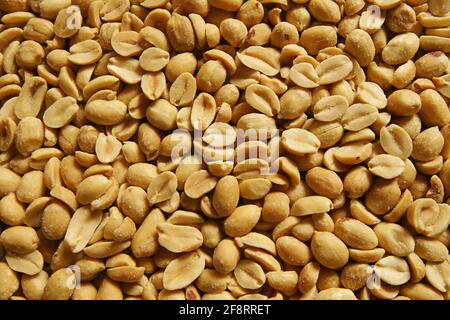 ground-nut, peanut (Arachis hypogaea), salted peanuts Stock Photo