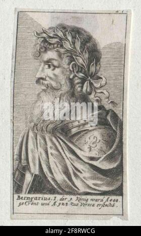 Berengar of Friuli, Roman Emperor. Stock Photo