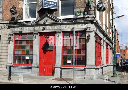 O'reilly's whiskey bonder, Ormand Quay Dublin, Ireland Stock Photo