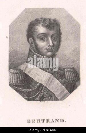 Bertrand, Henri Gratien Comte. Stock Photo