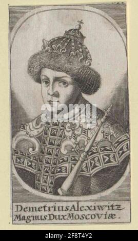 Feodor III., Zar of Russia. Stock Photo