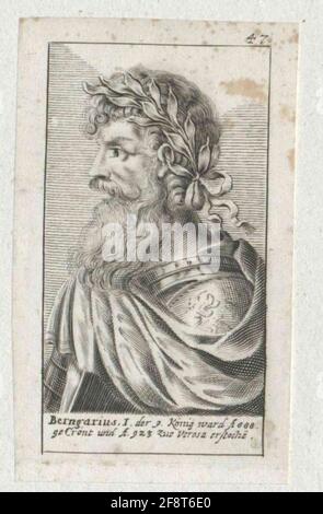 Berengar of Friuli, Roman Emperor. Stock Photo