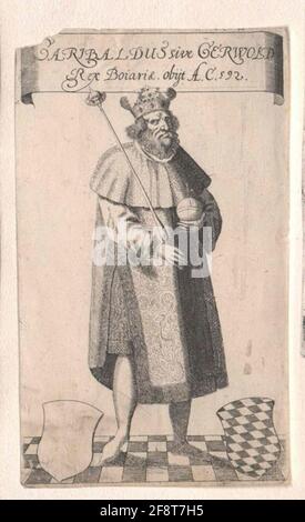 Garibald I, Duke of Bavaria. Stock Photo