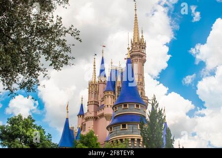 Orlando, Florida. September 02, 2020. Partial view of at Magic Kingdom (139) Stock Photo