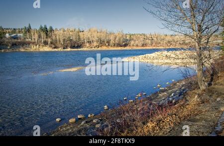 Bowness Park Calgary Alberta Stock Photo