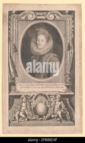 Marie Magdalene, Archduchess of Austria. Stock Photo