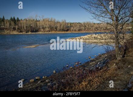 Bowness Park Calgary Alberta Stock Photo