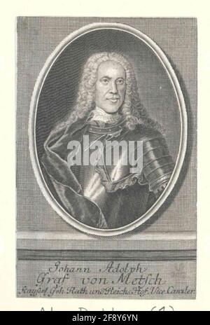 Metsch, Johann Adolf Graf von Stock Photo Alamy