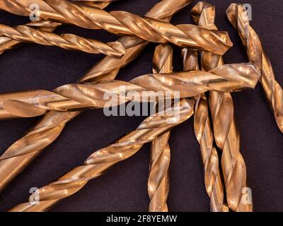 Close-up of drill bits Stock Photo