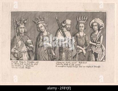 Rupprecht from the Palatinate, German King. Stock Photo