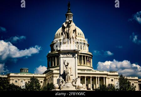 Peace monument memorial in Washington DC, Washington DC, USA Stock Photo