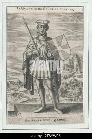 Balduin III., Count of Flanders Stock Photo - Alamy
