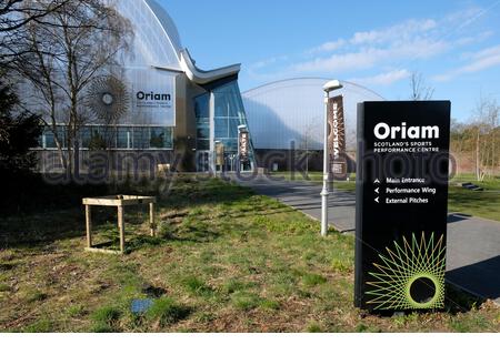 Oriam, Scotland's national Sports performance centre, Heriot Watt University, Edinburgh Campus, Riccarton, Edinburgh, Scotland Stock Photo