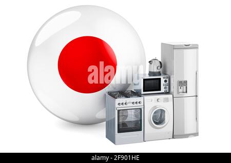 https://l450v.alamy.com/450v/2f901he/kitchen-and-household-appliances-with-japanese-flag-production-shopping-and-delivery-of-home-appliances-in-japan-concept-3d-rendering-isolated-on-w-2f901he.jpg