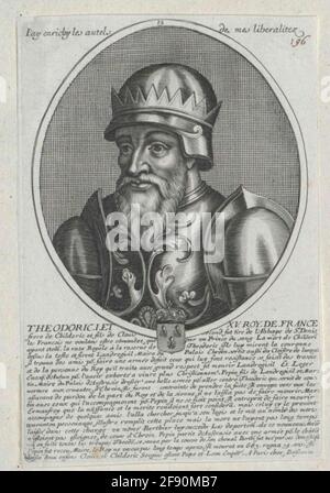 TheUderich III., King of the Franconia. Stock Photo