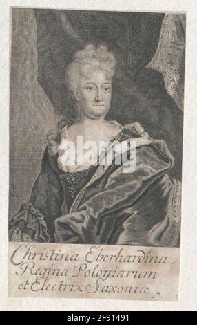 Christiane Eberhardine, Princess of BrandenburgBayreuth Stock Photo