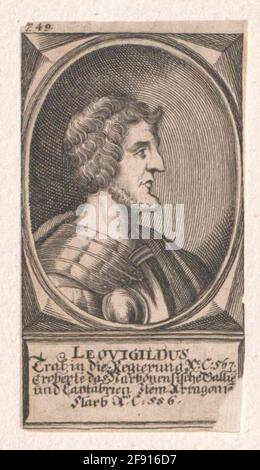 Leovigild, König der Westgoten 1601/1750 Stock Photo