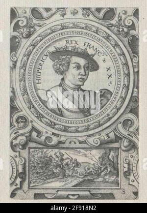 Chilperich I, King of Swiss francs. Stock Photo