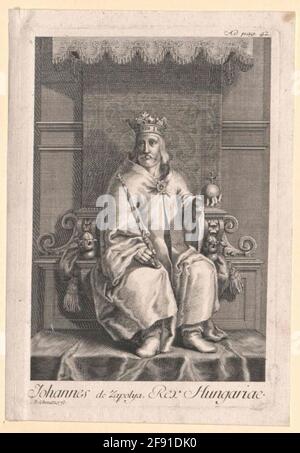 Johann I, Zápolya King of Hungary. Stock Photo