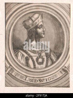 Ludwig, Duke of Savoyen. Stock Photo