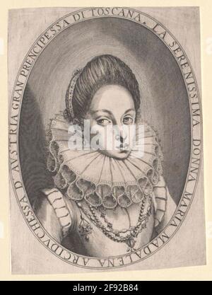 Marie Magdalene, Archduchess of Austria. Stock Photo