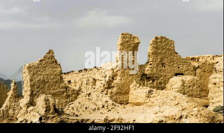 Old House in Yanbu Al Nakhl Historical Place, Saudi Arabia Stock Photo