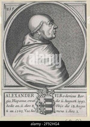 Alexander VI., Papa Stock Photo Alamy