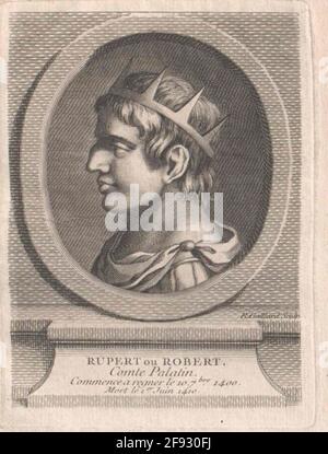 Rupprecht from the Palatinate, German King. Stock Photo