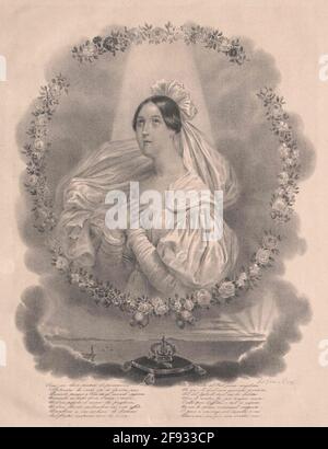 Christine, Princess of Savoyen. Stock Photo