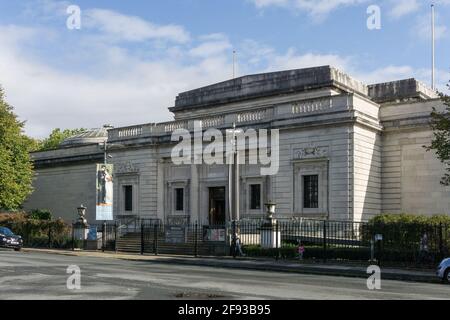 The Lady Lever Art Gallery in the estate village of Port Sunlight, Wirral, Cheshire Stock Photo