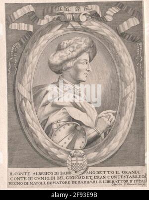 Alberico da Barbiano Stock Photo Alamy