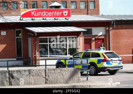 A woman died after an attack at Linköping central station in Linköping. Police, ambulance and rescue services were alerted to the scene. Stock Photo