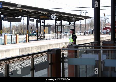 A woman died after an attack at Linköping central station in Linköping. Police, ambulance and rescue services were alerted to the scene. Stock Photo