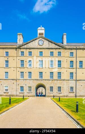 National museum of Ireland situated in the former Collins barracks, Dublin Stock Photo