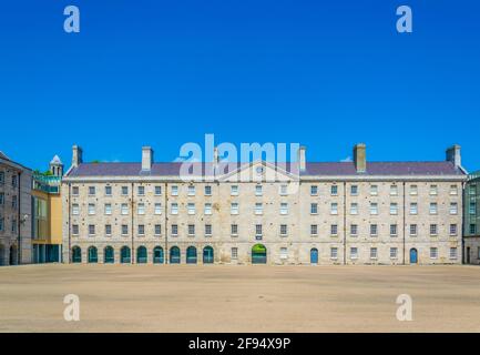 National museum of Ireland situated in the former Collins barracks, Dublin Stock Photo