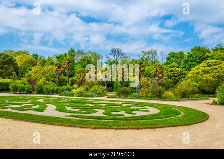 Talbot botanical garden in Malahide, Ireland Stock Photo