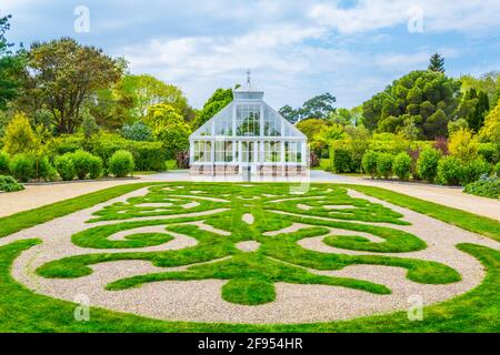 Talbot botanical garden in Malahide, Ireland Stock Photo