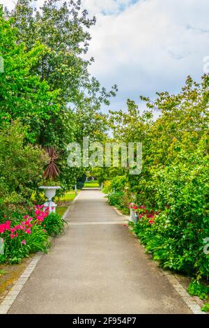 Talbot botanical garden in Malahide, Ireland Stock Photo