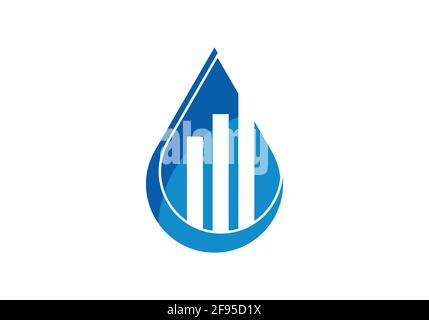 Financial logo vector consulting template Stock Vector