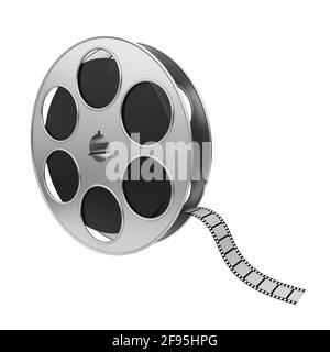 62,244 Movie Reel On White Images, Stock Photos, 3D objects