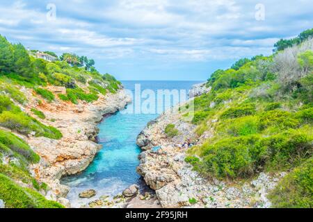 Cala Murta bay at Mallorca, Spain Stock Photo