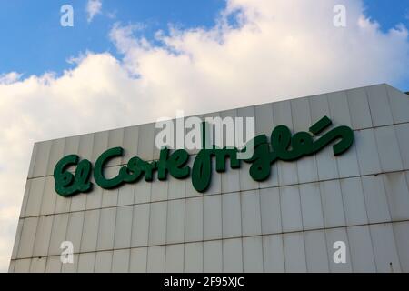 Entrance to El Corte Ingles department store early morning before opening  time Santander Cantabria Spain Stock Photo - Alamy