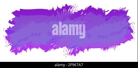 Torn ripped abstract purple banner background. Vertical grunge advertising concept for wallpaper design. Vector illustration modern layout template Stock Vector