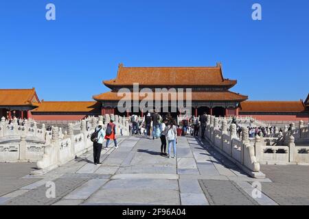 China, Peking / Beijing, Forbidden City Stock Photo