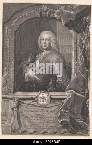 Platner, Johann Zacharias . Stock Photo