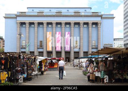 Sweden, Stockholm, Hötorget, Konzerthuset / concert hall, Orfeus group Stock Photo