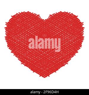 Crayon Valentine5 Stock Vector
